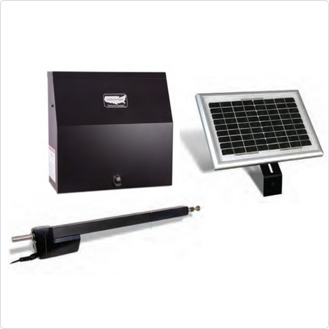 USAutomatic 020522 Ranger HD 1 Solar Charged Single Swing - Royal Home Reserve