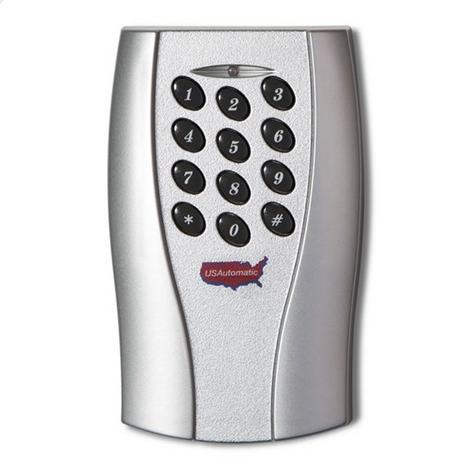 USAutomatic 050500 WIRELESS KEYPAD (PLASTIC) - Royal Home Reserve