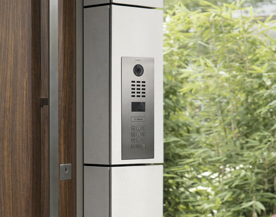 Doorbird Smart Video Intercom Door Station D2101KV Stainless Steel V2A Pedestal KIT - Royal Home Reserve